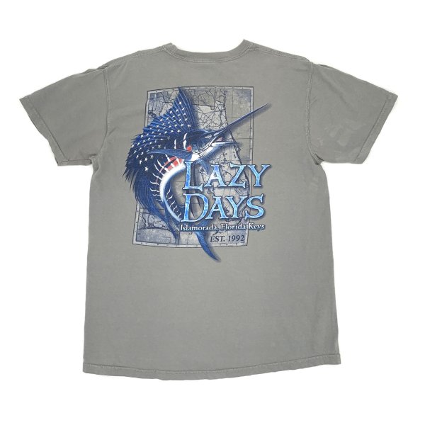 画像1: 【古着】Florida Keys フロリダキーズ Tシャツ / #00471 (1)