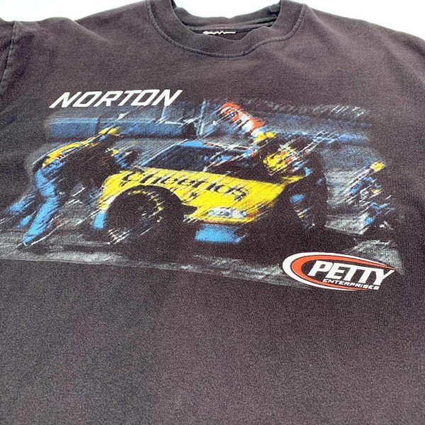 画像3: 【古着】NORTON レース Tシャツ / #00469 (3)