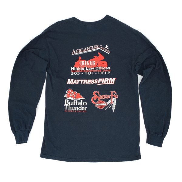 画像2: 【古着】 バイク ハーレー 長袖Tシャツ / #00476 (2)