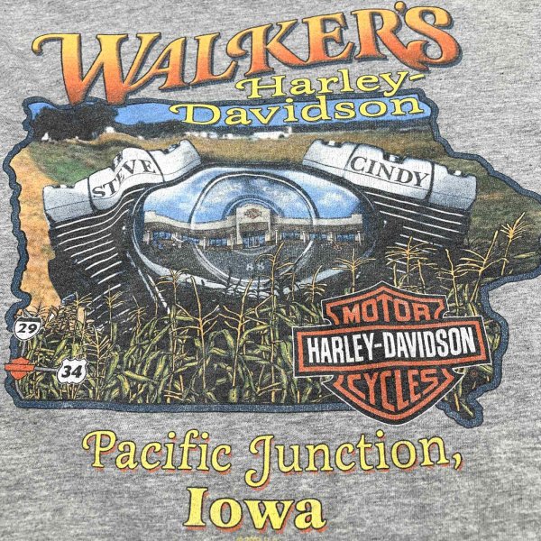 画像1: 【古着】 Harley Davidson ハーレーダビッドソン ビッグサイズ Tシャツ / #00480 (1)