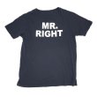 画像1: 【古着】 MR.RIGHT Tシャツ / #00483 (1)