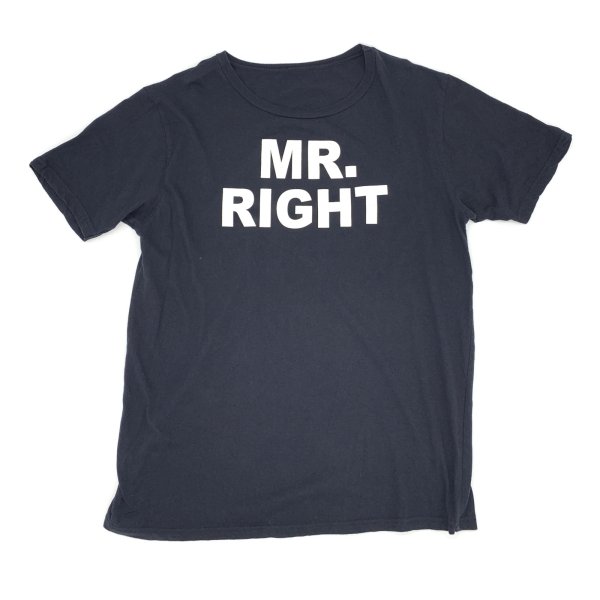 画像1: 【古着】 MR.RIGHT Tシャツ / #00483 (1)