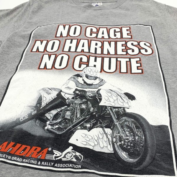 画像3: 【古着】 DRAG RACING バイク Tシャツ / #00485 (3)