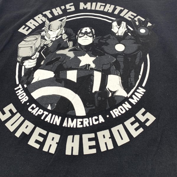 画像3: 【古着】 ソー・キャプテンアメリカ・アイアンマン Tシャツ / #00486 (3)