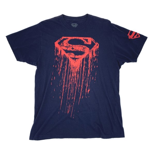 画像1: 【古着】 SUPER MAN 映画スーパーマン Tシャツ / #00488 (1)