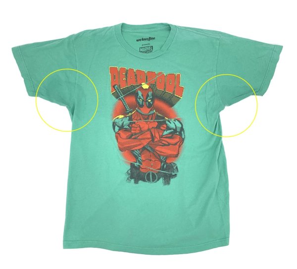 画像2: 【古着】 DEADPOOL デッドプール Tシャツ / #00495 (2)