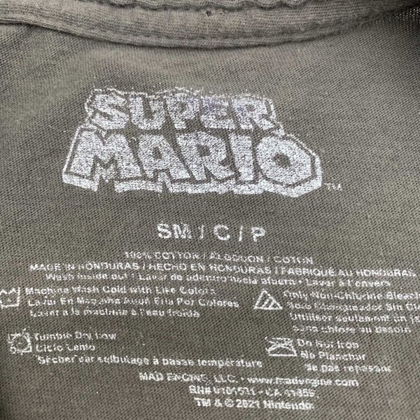 画像6: 【古着】 SUPER MARIO スーパーマリオ Tシャツ / #00502 (6)