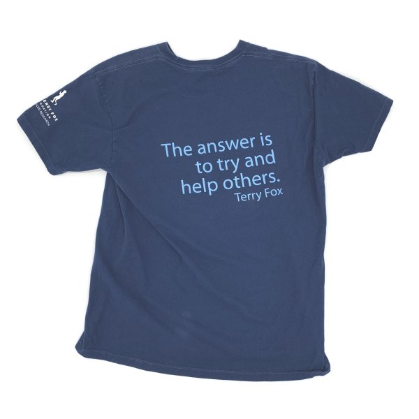 画像2: 【古着】 テリー・フォックス Tシャツ / #00522 (2)